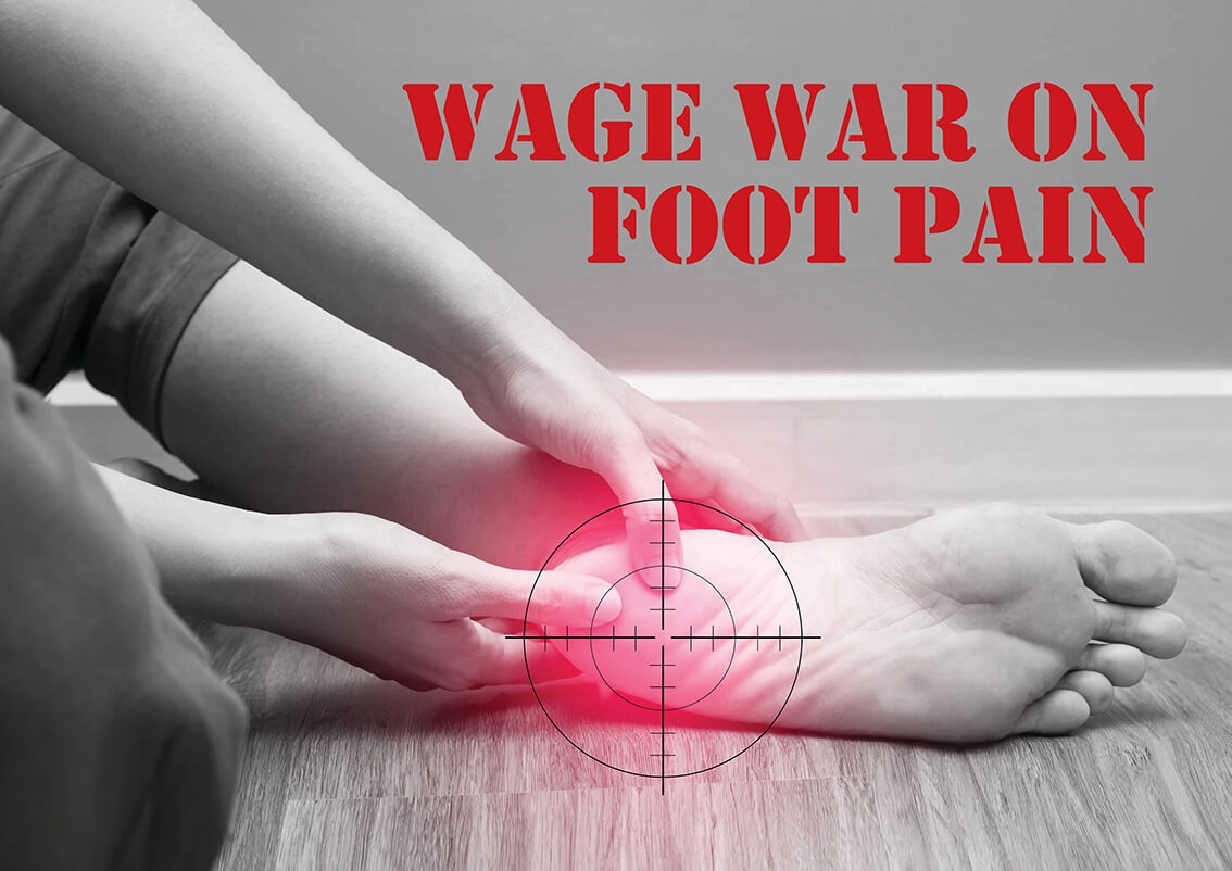 Waging War on Foot Pain | Consulting 