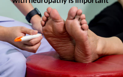 How can podiatrists help with peripheral neuropathy?