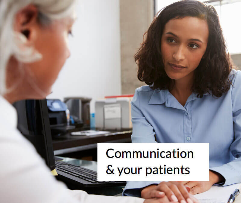 Communication and information for your patients