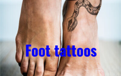 Is it safe to tattoo my foot?